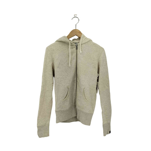 ループウィラー LOOPWHEELER ダブルジップ スウェット パーカー レディース  S